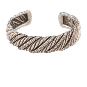David Yurman Cuff Diamond Authentic